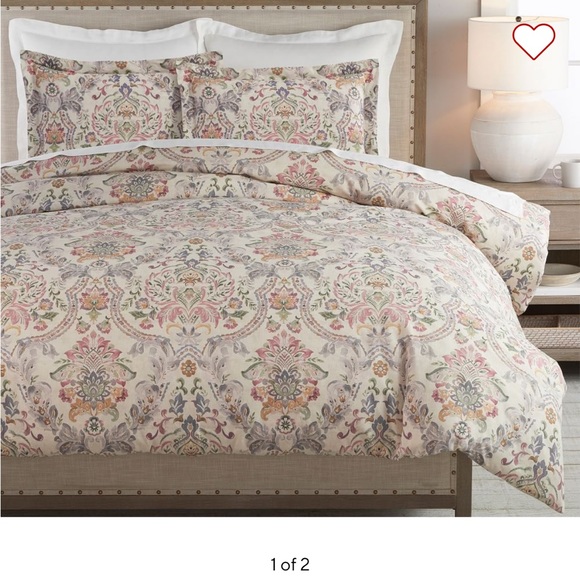 Pottery Barn Bedding Pottery Barn Ivana Organic Queen Duvet And